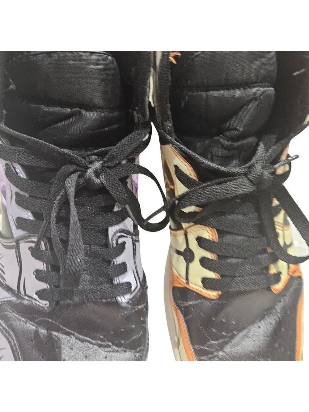 Anime-Themed High-Top Sneakers